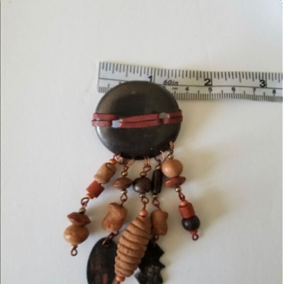 Earrings boohoo terracotta south west - Picture 9 of 11